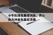 开云下载-小牛队球员集结训练，齐心协力冲击年度总决赛的简单介绍