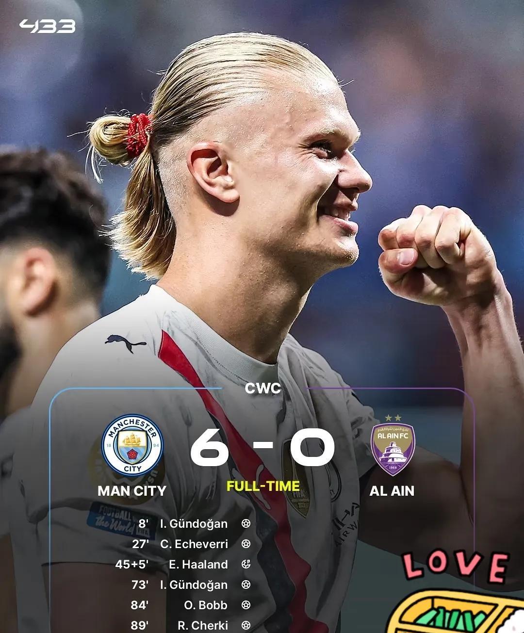 曼城力克尤文，内马尔统治全场